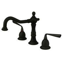 Heritage 1.2 GPM Widespread Bathroom Faucet with Pop-Up Drain Assembly