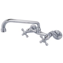 1.8 GPM Widespread Bridge Kitchen Faucet - Includes Escutcheon