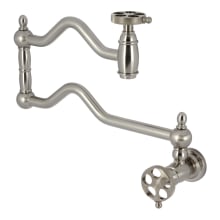 Wendell 4.5 GPM Wall Mounted Single Hole Pot Filler