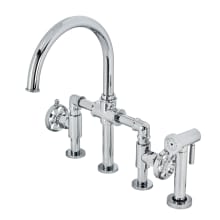 Belknap 1.8 GPM Bridge Kitchen Faucet - Includes Side Spray