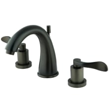 NuWave 1.2 GPM Widespread Bathroom Faucet with Pop-Up Drain Assembly