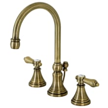 Heirloom 1.2 GPM Deck Mounted Widespread Bathroom Faucet with Pop-Up Drain Assembly