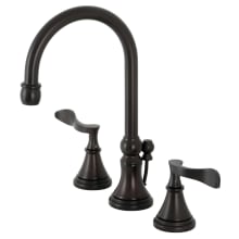 Century 1.2 GPM Deck Mounted Widespread Bathroom Faucet with Pop-Up Drain Assembly