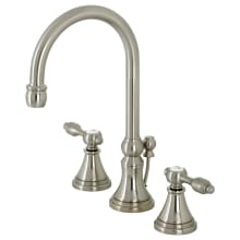 Tudor 1.2 GPM Deck Mounted Widespread Bathroom Faucet with Pop-Up Drain Assembly