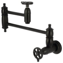 Fuller 3.8 GPM Wall Mounted Single Hole Pot Filler