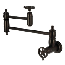 Fuller 3.8 GPM Wall Mounted Single Hole Pot Filler
