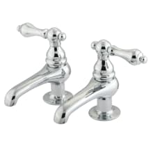 Restoration 1.2 GPM Basin Tap Faucet with Metal Lever Handles