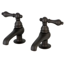 Restoration 1.2 GPM Basin Tap Faucet with Metal Lever Handles
