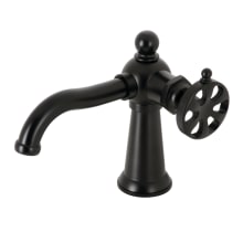 Knight 1.2 GPM Deck Mounted Single Hole Bathroom Faucet with Pop-Up Drain Assembly