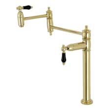 Duchess 3 GPM Single Hole Pot Filler with Lever Handles