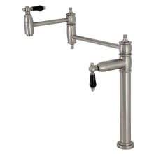Duchess 3 GPM Single Hole Pot Filler with Lever Handles