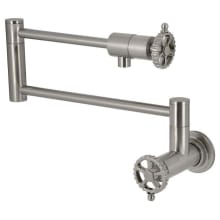 Fuller 4 GPM Wall Mounted Single Hole Pot Filler