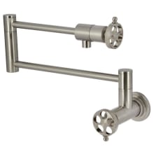 Wendell 4 GPM Wall Mounted Single Hole Pot Filler