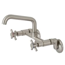 Concord 1.8 GPM Wall Mounted Bridge Kitchen Faucet