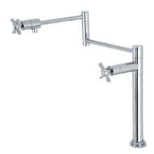 Essex 3 GPM Single Hole Pot Filler with Cross Handles