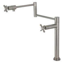 Essex 3 GPM Single Hole Pot Filler with Cross Handles