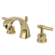 Milano 1.2 GPM Widespread Bathroom Faucet with Pop-Up Drain Assembly