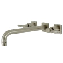 Concord Wall Mounted Roman Tub Filler with 11-3/16" Spout Reach
