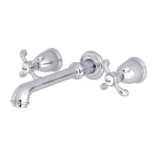 French Country Wall Mounted Roman Tub Filler