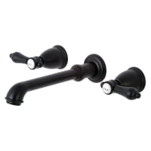 Heirloom 1.2 GPM Wall Mounted Widespread Bathroom Faucet