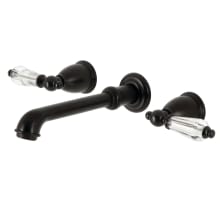 Wilshire 1.2 GPM Wall Mounted Widespread Bathroom Faucet