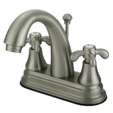 French Country 1.2 GPM Centerset Bathroom Faucet with Pop-Up Drain Assembly