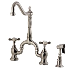 Essex 1.8 GPM Bridge Kitchen Faucet - Includes Side Spray