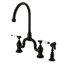 Bel-Air 1.8 GPM Bridge Kitchen Faucet - Includes Side Spray