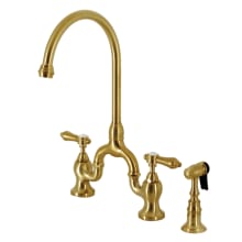 Heirloom 1.8 GPM Bridge Kitchen Faucet - Includes Side Spray