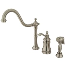 Templeton 1.8 GPM Widespread Kitchen Faucet - Includes Side Spray