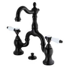 Bel-Air 1.2 GPM Deck Mounted Bridge Bathroom Faucet with Pop-Up Drain Assembly