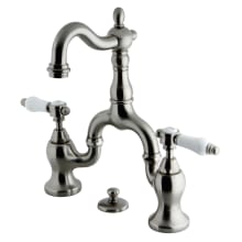 Bel-Air 1.2 GPM Deck Mounted Bridge Bathroom Faucet with Pop-Up Drain Assembly