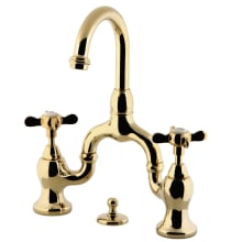 Essex 1.2 GPM Deck Mounted Bridge Bathroom Faucet with Pop-Up Drain Assembly
