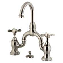 Essex 1.2 GPM Deck Mounted Bridge Bathroom Faucet with Pop-Up Drain Assembly