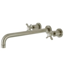 Essex Wall Mounted Roman Tub Filler with 13-3/16" Spout Reach