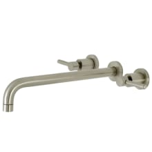 Concord Wall Mounted Roman Tub Filler with 13-3/16" Spout Reach