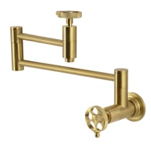 Wendell 3.8 GPM Wall Mounted Single Hole Pot Filler