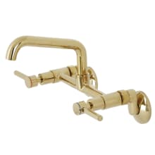 Concord 1.8 GPM Wall Mounted Bridge Kitchen Faucet