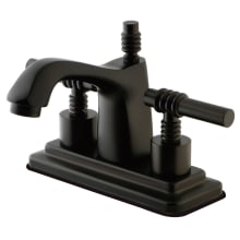 Milano 1.2 GPM Centerset Bathroom Faucet with Pop-Up Drain Assembly