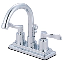 NuWave 1.2 GPM Centerset Bathroom Faucet with Pop-Up Drain Assembly
