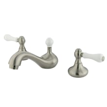 English Vintage 1.2 GPM Widespread Bathroom Faucet with Pop-Up Drain Assembly