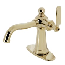 Knight 1.2 GPM Single Hole Bathroom Faucet with Pop-Up Drain Assembly