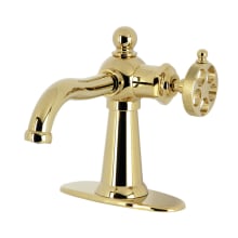 Wendell 1.2 GPM Single Hole Bathroom Faucet with Pop-Up Drain Assembly