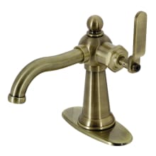 Knight 1.2 GPM Single Hole Bathroom Faucet with Pop-Up Drain Assembly