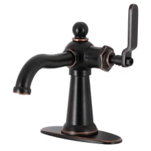 Knight 1.2 GPM Deck Mounted Single Hole Bathroom Faucet with Pop-Up Drain Assembly
