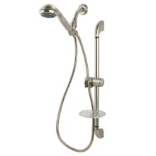 Made To Match 1.8 GPM Multi Function Hand Shower Package - Includes Slide Bar and Hose