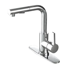 Continental 1.8 GPM Single Hole Pull Out Kitchen Faucet