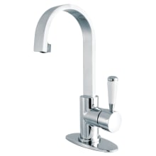 Paris 1.2 GPM Single Hole Bathroom Faucet with Pop-Up Drain Assembly