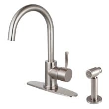 Concord 1.8 GPM Standard Kitchen Faucet - Includes Side Spray Escutcheon