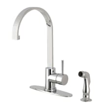 Concord 1.8 GPM Single Hole Kitchen Faucet - Includes Side Spray